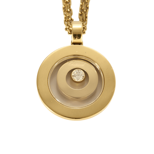 Collier CHOPARD - Happy Spirit - Collier en or jaune et diamant 58 Facettes DV0315-18