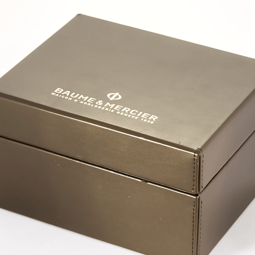 Montre BAUME & MERCIER - Petite Promesse - Montre en acier à boitier rond, mouvements quartz et diamants 58 Facettes DV26161-7