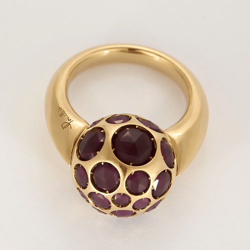 Pomellato - Harem - Bague en or rose et tourmaline rose
