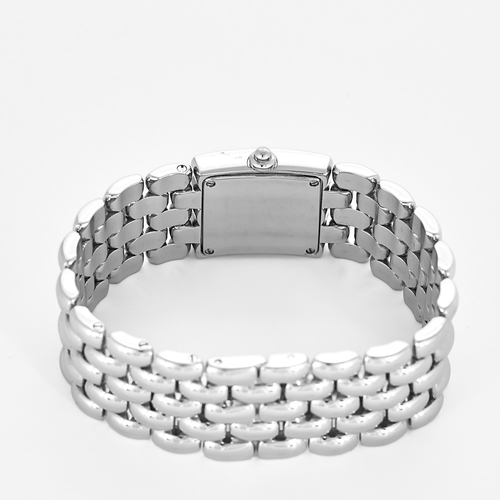 Montre CHAUMET - Khésis - Montre de dame en acier à boitier carré et mouvement quartz 58 Facettes DV26892-1