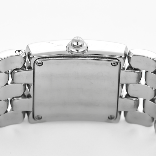 Montre CHAUMET - Khésis - Montre de dame en acier à boitier carré et mouvement quartz 58 Facettes DV26892-1