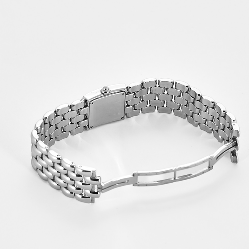 Montre CHAUMET - Khésis - Montre de dame en acier à boitier carré et mouvement quartz 58 Facettes DV26892-1