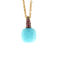 Collier POMELLATO - Capri - Collier en or rose, turquoise et rubis 58 Facettes DV26635-4