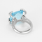 Bague 51,5 GUCCI - Bague en or blanc, topaze et diamants 58 Facettes DV26848-3-515-5