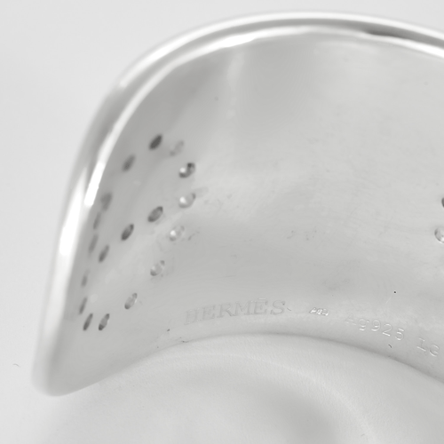 Bracelet HERMES - KELLY - Bracelet manchette en argent 58 Facettes DV22972-53