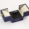 Bague CHAUMET - Lien Evidence - Alliance en or gris, émail bleu et diamants 58 Facettes DV27402-1