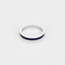 Bague CHAUMET - Lien Evidence - Alliance en or gris, émail bleu et diamants 58 Facettes DV27402-1