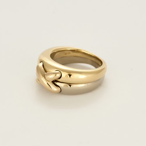 Bague 51 Chaumet - Liens-  Bague en trois ors 58 Facettes DV22876-4