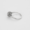 Bague 56,5 Bague Solitaire en or gris et diamants 58 Facettes DV27468-39-565-4