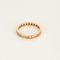Bague 52 DAMIANI - Alliance en or rose et petits diamants 58 Facettes DV1838-4