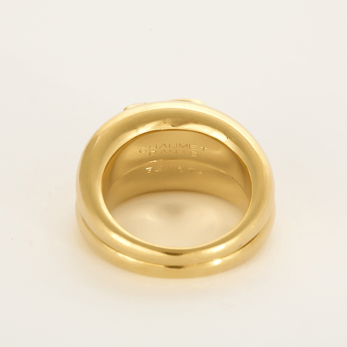 Bague 53 Chaumet – Lien – Bague en or jaune et diamants. 58 Facettes DV27468-7-53-2