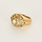 Bague 52,5 Bague dôme en or jaune et diamants 58 Facettes DV27468-32-525-6