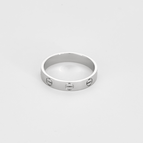 Bague 53 CARTIER - LOVE - PM - Alliance en platine 58 Facettes DV27734-3-53-2