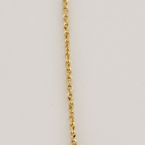 Collier Chaîne en or jaune à maille forçat 58 Facettes DV1838-7