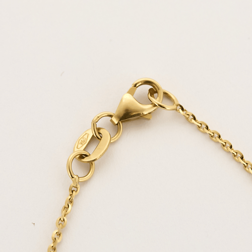 Collier Chaîne en or jaune à maille forçat 58 Facettes DV1838-7