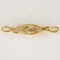 Broche en or jaune à motif floral, rubis et perles blanches de culture 58 Facettes DV0013-41