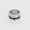 Bague Bague Boucheron Quatre Black Edition grand modèle en or blanc, diamants et PVD noir. 58 Facettes DDV27634-1