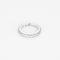 Bague 49,5 Mauboussin - Indispensable et universelle - Alliance américaine en or blanc et diamants 58 Facettes DV6693-9-495-6