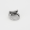 Bague 49,5 Bague en or gris à motifs géométriques entrelacé et diamants 58 Facettes DV22972-30-495-6