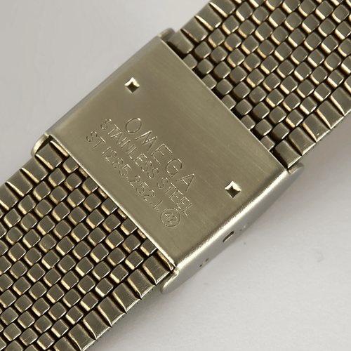 Montre OMEGA - Speedmaster - Montre en acier et plaqué or à boitier tonneau et mouvement quartz 58 Facettes DV26854-1
