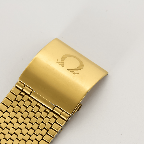 Montre OMEGA - Speedmaster - Montre en acier et plaqué or à boitier tonneau et mouvement quartz 58 Facettes DV26854-1