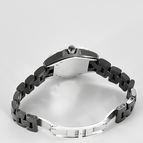 Montre CHANEL - J12 - Montre en acier à boitier rond à mouvement quartz 58 Facettes DV26878-2