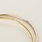 Bracelet Deux bracelets jonc en or jaune et or blanc 58 Facettes DV1838-12
