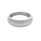 Bague 54 Bague jonc en or gris 58 Facettes DV1838-1-54-3