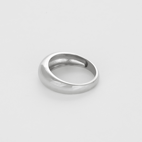 Bague 54 Bague jonc en or gris 58 Facettes DV1838-1-54-3