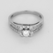 Bague 48.5 Mauboussin - Chance of Love n°2 - Bague en or blanc et diamants 58 Facettes DV24874-1