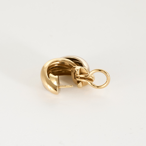 Boucles d'oreilles CARTIER - Trinity - Paire de boucles d'oreilles trois ors 58 Facettes DV0315-20