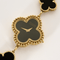 Montre VAN CLEEF & ARPELS - Alhambra - Montre bracelet de dame en or jaune et onyx 58 Facettes DV4391-3