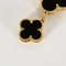 Montre VAN CLEEF & ARPELS - Alhambra - Montre bracelet de dame en or jaune et onyx 58 Facettes DV4391-3