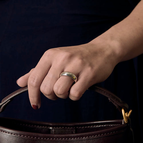 Bague 61 TIFFANY & CO - Alliance en platine 58 Facettes DV24812-3