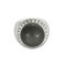 Bague 52 Bague chevalière en or gris, quartz et diamants 58 Facettes DV22972-34-52-1