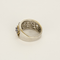 Bague 57 Charmante Bague en or jaune et or gris, tanzanites et diamants 58 Facettes DV22972-31-57-3