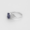 Bague 54 Bague en or blanc, tanzanite et diamants 58 Facettes DV22972-50-54-3