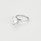 Bague 48 Bague solitaire en platine et or gris , diamant taille ancienne 3.60 carat 58 Facettes DDV27399-1