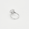 Bague 48 Bague solitaire en platine et or gris , diamant taille ancienne 3.60 carat 58 Facettes DDV27399-1