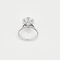 Bague 48 Bague solitaire en platine et or gris , diamant taille ancienne 3.60 carat 58 Facettes DDV27399-1