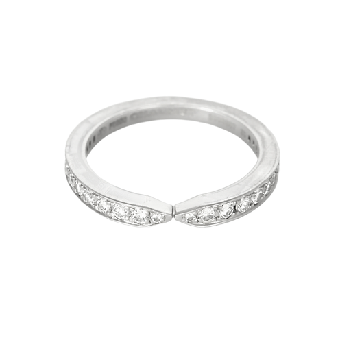 CHAUMET - Triomphe - Alliance en platine et diamants