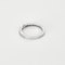 Bague 52 CHAUMET - Triomphe - Alliance en platine et diamants 58 Facettes DV24611-2-52-1