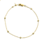 Bracelet Bracelet en or jaune et petits diamants 58 Facettes DV1838-9