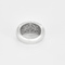 Bague 58,5 Importante bague en or gris et diamants 58 Facettes DV27418-2-585-5