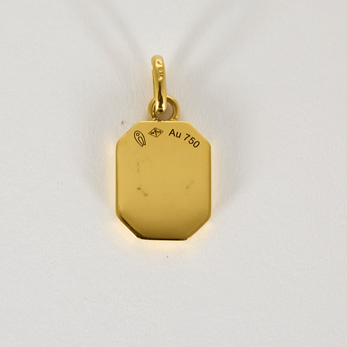 Pendentif Augis - Pendentif médaille d'amour en or jaune 58 Facettes DV20103-9
