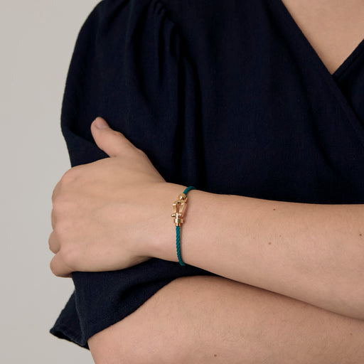 FRED - Force 10 - Bracelet or jaune et acier