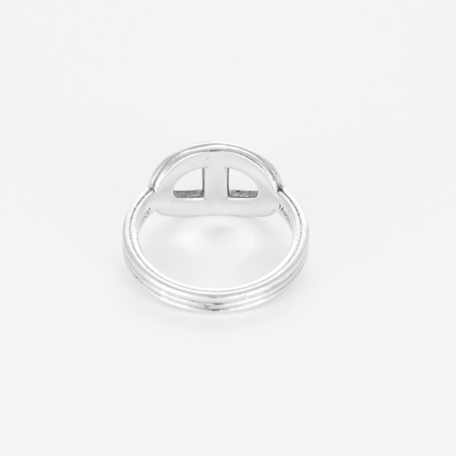 Bague Chaîne d'ancre Multichaînes, très grand modèle - Argent | Hermès Bague Chaîne d'ancre Multichaînes, très grand modèle - Argent | Hermès