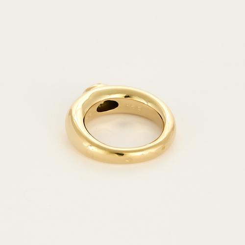 Chaumet – Bibendum – Bague jonc en or jaune et rubis.