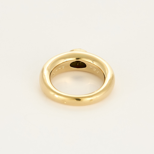 Chaumet – Bibendum – Bague jonc en or jaune et rubis.