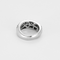 Bague 50 Bague jonc en or gris, pavage diamants 58 Facettes DV24577-5